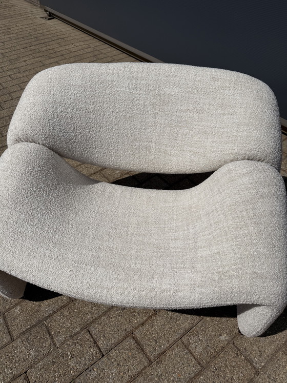 Image 1 of Artifort F598 Groovy armchairs in mint condition!! Pierre Paulin