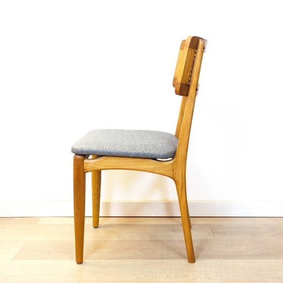 Image 1 of Chaises de salle à manger Mid Century, Espagne, années 1950, ensemble de 4