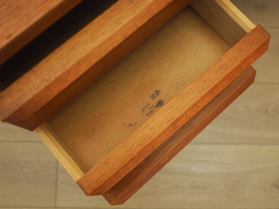 Image 1 of Teakholz-Schreibtisch, dänisches Design, 1970er Jahre, hergestellt in Dänemark