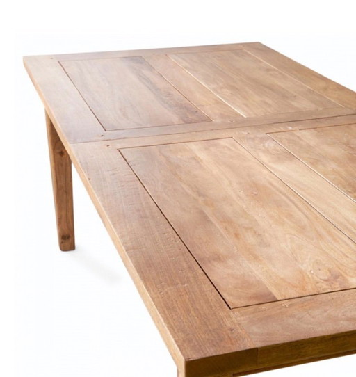 2 TABLES À MANGER EXTENSIBLES RIVIERA MAISON