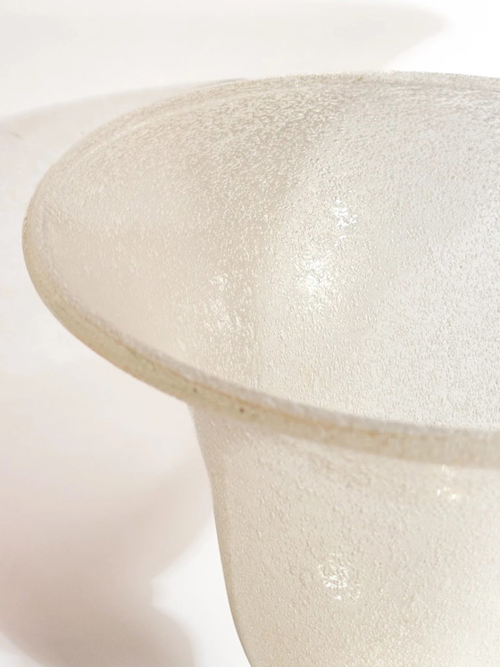 1950s Gilded Pulegoso Murano Glass Vase – Gold (photo 6 of 13)