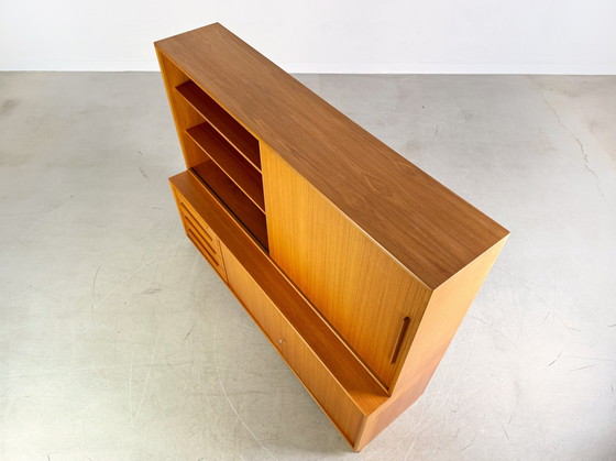 Image 1 of Midcentury WK Möbel Teak Sideboard II Armoire Étagère Vintage