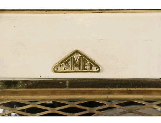 Image 1 of Vintage Ismet Ventilator nr. 9364 draagbaar ua plaatijzer
