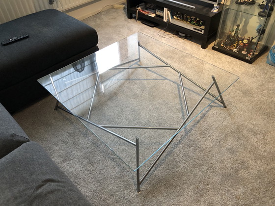 Image 1 of Table basse Harvink modèle Mikado 100x100 cm