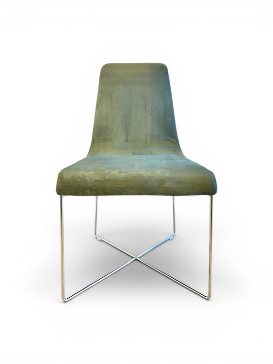 Image 1 of Sedie di design in velluto Ligne Roset