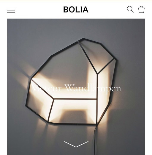 2 x lampes murales Bolia Meteor