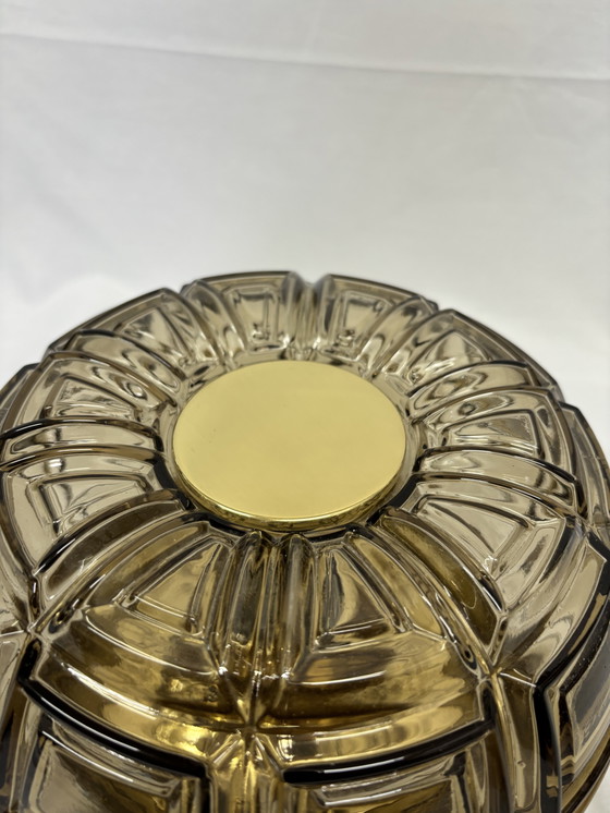 Image 1 of Plafonnier/applique murale vintage Glashütte Limburg des années 1960