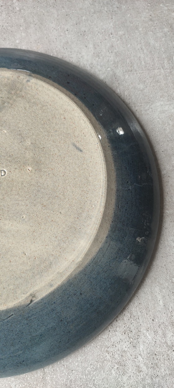 Image 1 of Grande piatto in gres alsaziano di Vincent Pirard, Soufflenheim