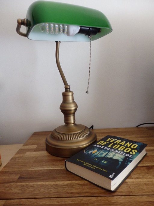 banker's lamp, banker