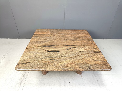 Vintage Granite Coffee Table, 1970S 