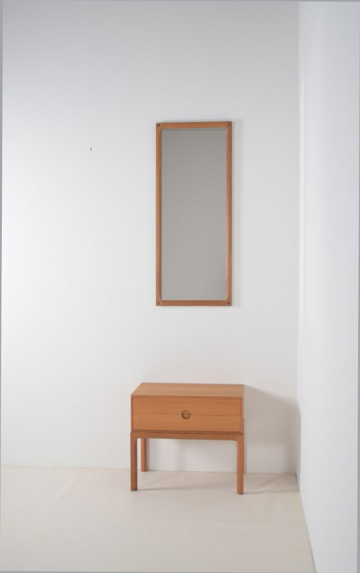 Entrance hall set by Kai Kristiansen for Aksel Kjersgaard, 1960s – ladekasten, Wood, Glass (photo 2 of 12)