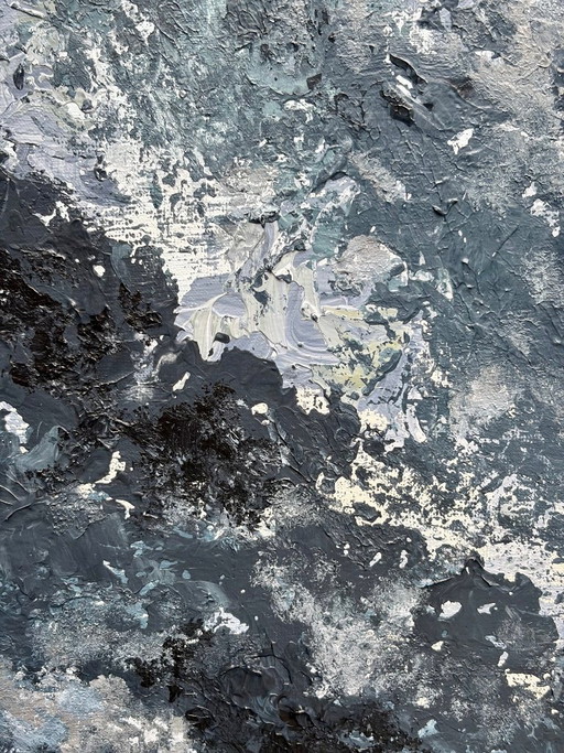 Urkhovense Zeggen – semi-abstract landscape | modern impressionism | 60x60 cm