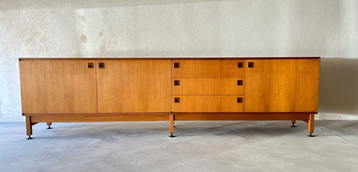 Multi TV 67 series sideboard by André Monpoix for Meubles TV publishers, France, 1960s