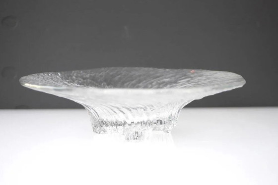 Image 1 of Finnische Avanti-Schale aus Kunstglas von Tapio Wirkkala für Iittala, 1979