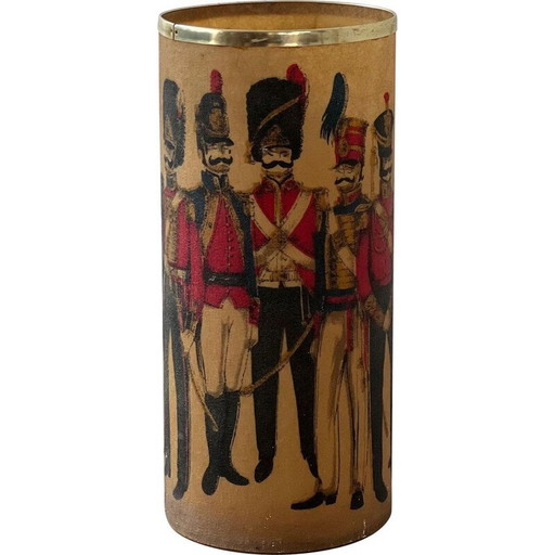 Porte-bâton de soldat anglais vintage, Angleterre 1960