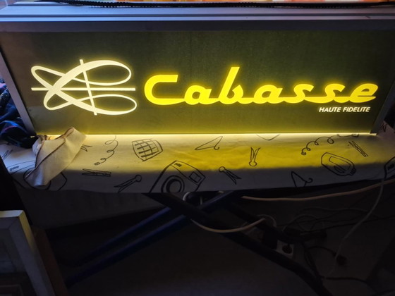 Altoparlanti Cabasse con supporti e luce al neon – Oggetti decorativi, Metallo, Plastica (photo 2 of 11)