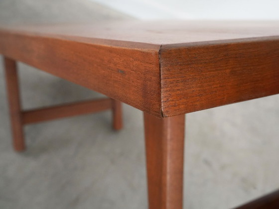Image 1 of Teakhouten salontafel, Deens design, jaren 70, productie: Denemarken
