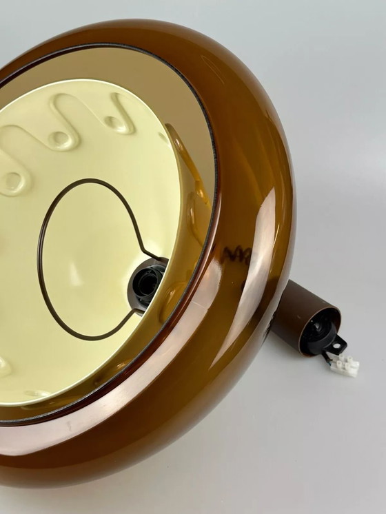 Image 1 of Lampada da soffitto anni '60 e '70, lampada a sospensione, acrilico, plastica, metallo, design spaziale