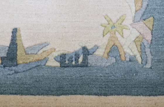 Image 1 of Modern design Nepal vloerkleed 140 x 70 cm