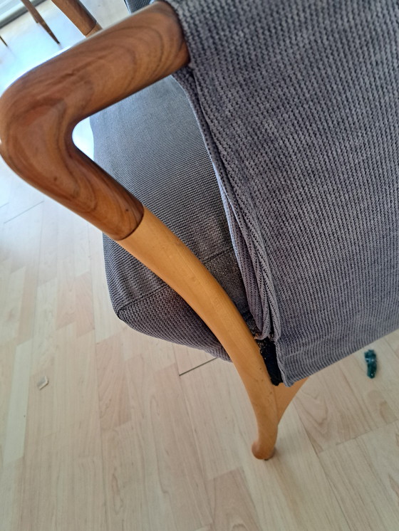 Image 1 of Giorgetti Progetti wingchair model 63240, designer in top condition