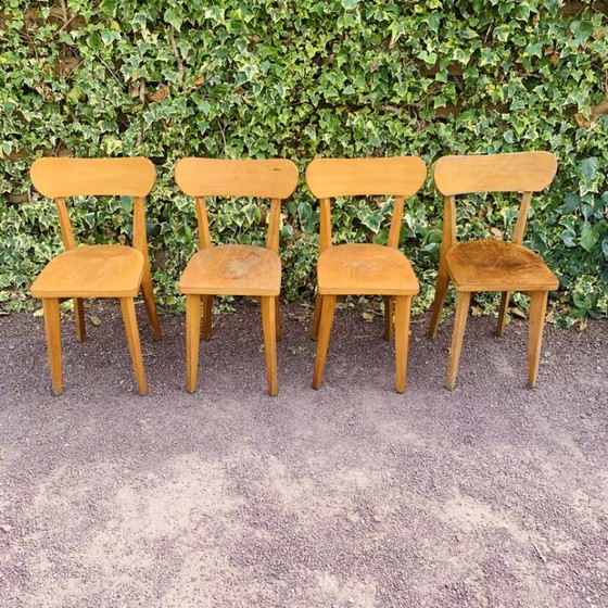 Set di 4 sedie da bistrot – Sedie da pranzo, Wood (photo 2 of 17)