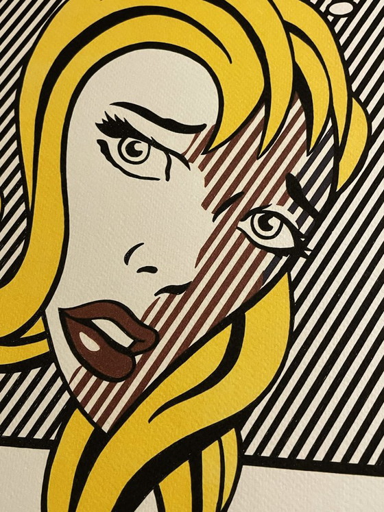 Roy Lichtenstein (1923-1997) - Blonde, 1978 – Lithographies et sérigraphies, Paper (photo 5 of 5)