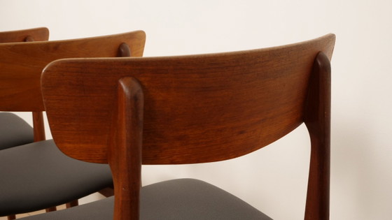 6 X Esszimmerstühle | Schiønning & Elgaard | Teak | Neu gepolstert – schionning & elgaard, Wood (photo 14 of 14)