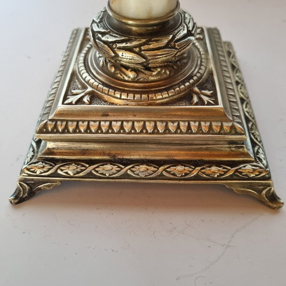 Image 1 of Art Deco brass desk lamp