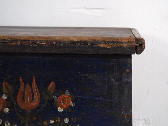 Baule antico con motivi floreali (Anno 1901) #41 – Armadi contenitori, Rustic (photo 36 of 40)