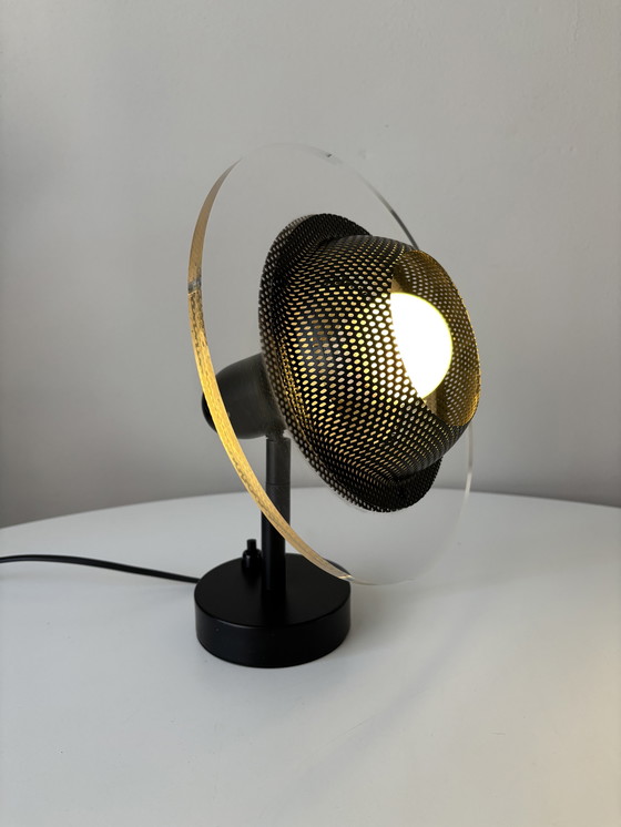 Image 1 of Lampada da parete in plexiglass Harco Loor anni &#39;80