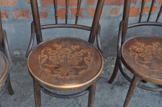 Dining Chairs from Thonet, 1930s, Set of 4 (photo 6 of 7)