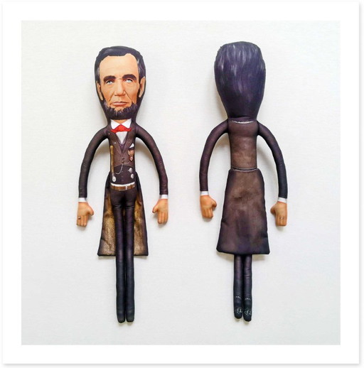 Abraham Lincoln Gift | Presidential Office Decor | Art Doll Collectible | Civil War Gift