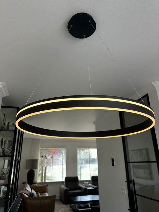 Pendant Lamp Q-Vito Anthracite 80Cm Cct Zigbee