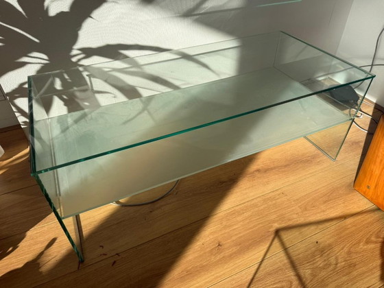 Image 1 of Glass side tables (set of 3)
