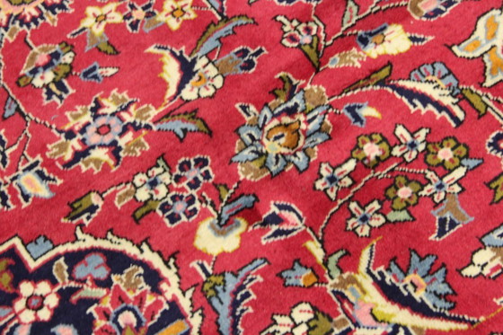 Image 1 of Original Perserteppich Keschan,Kashan Rot 350 x 245 cm Top Zustand Klassik Alt