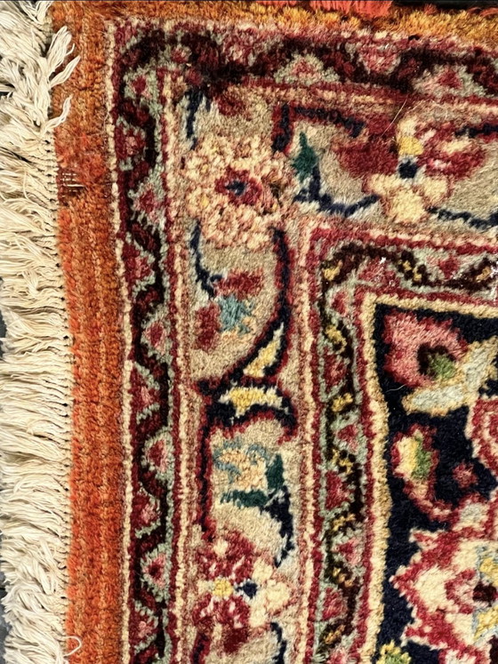 Image 1 of Tappeto persiano antico XXL 4x3m annodato a mano autentico tappeto orientale SAROUGH