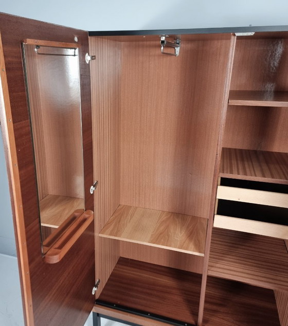 Vintage Wardrobe in Beech, 1970s – Wood (photo 3 of 11)