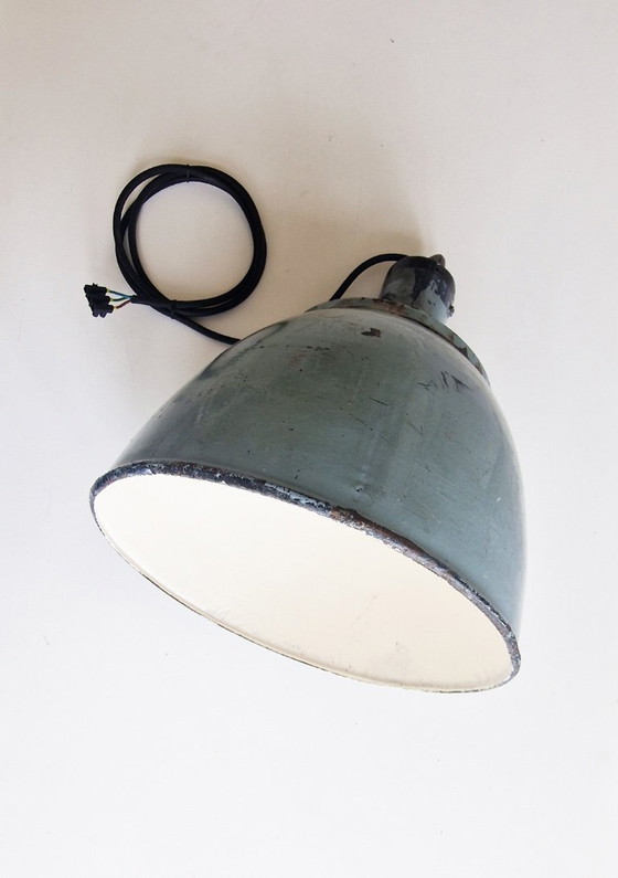 Image 1 of Rara lampada industriale ungherese d'epoca - circa anni '30