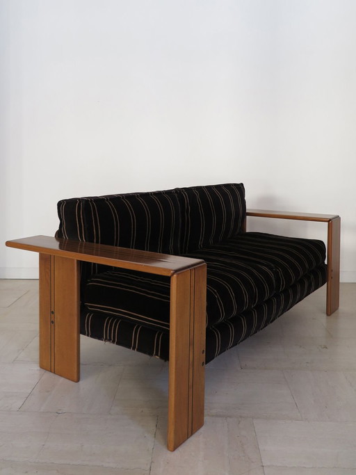 Canapé 2 places par Afra & Tobia Scarpa pour Maxalto, Italie, années 70