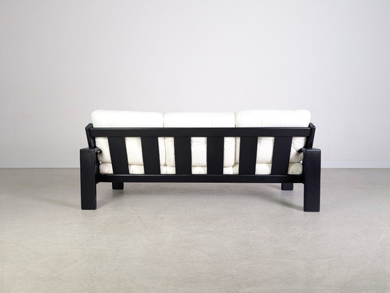 Image 1 of Original Asko Finland Sofa Couch Esko Pajamaes Three-Seater Leather