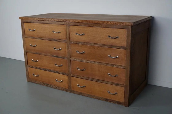 Image 1 of Mobile da negozio/isola da cucina in rovere francese antico, anni '30