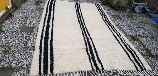 Handgeknoopt Berber kleed wol 287x166cm