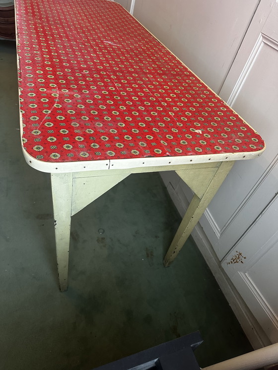 Image 1 of Küchentisch 160 / 62 cm - 40-50 Jahre