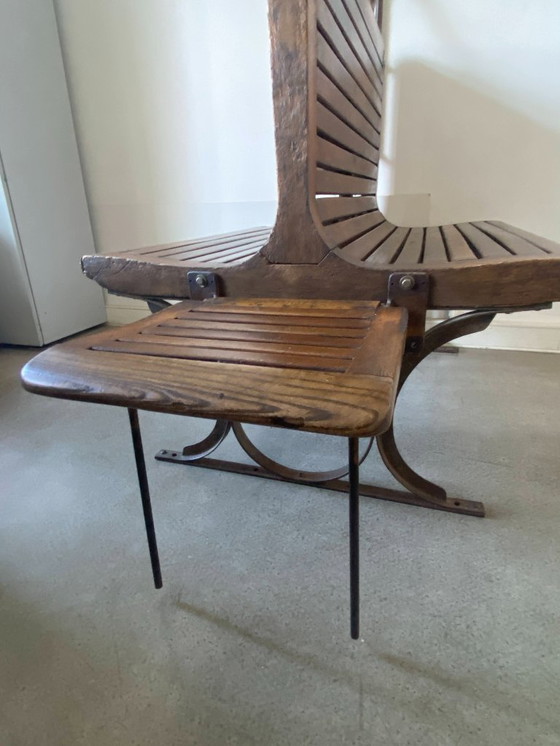 Image 1 of autentica panchina della metropolitana parigina