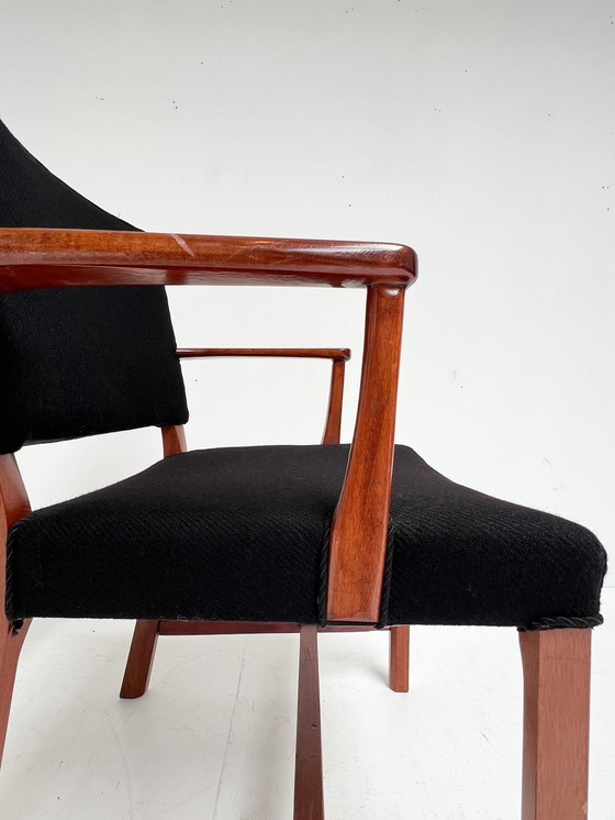 Image 1 of Satz von 2 dänischen Mahagoni-Stühlen von Erik Bjorn Olsen, 1970er Jahre