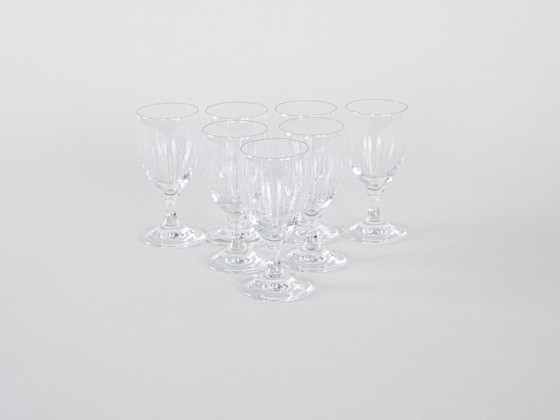Image 1 of Set of crystal glasses, Danish design, 1970s, manufactured in Denmark