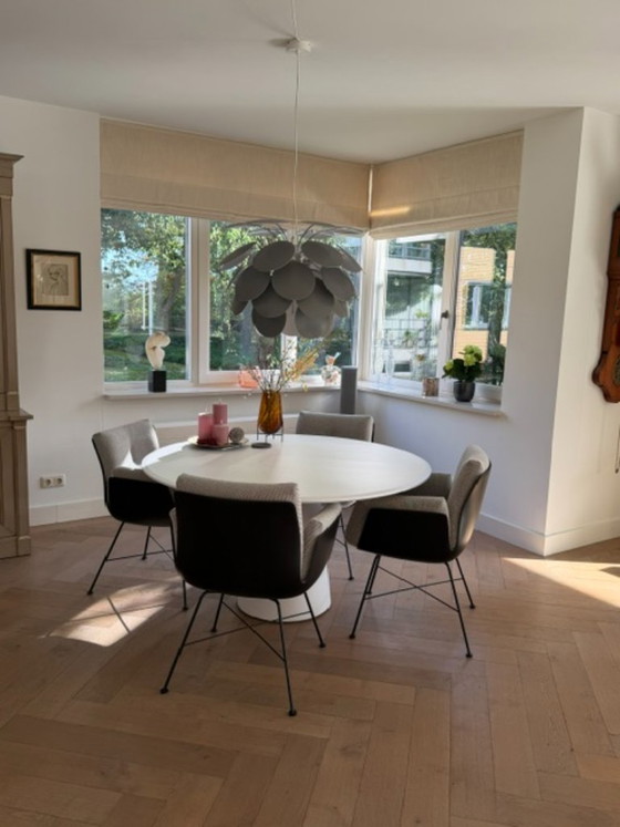 Design COR Conic Dining Table with Alvo Chairs – Dining set, Metal, Plastic (photo 3 of 22)