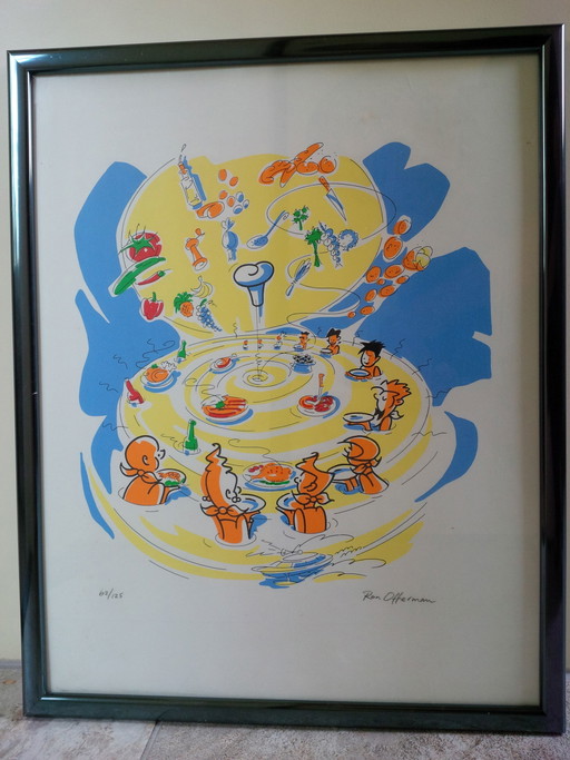 Ron Offerman limited nr 62/125 litho