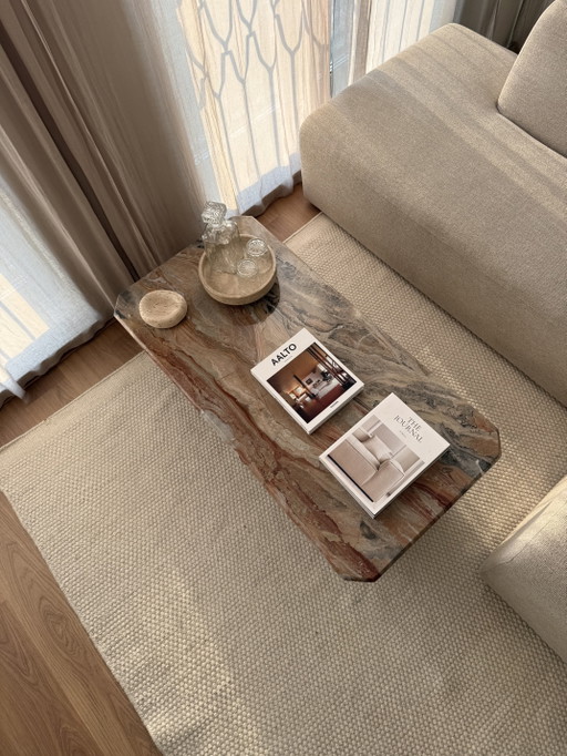 Vintage Marmeren Salontafel – Marble