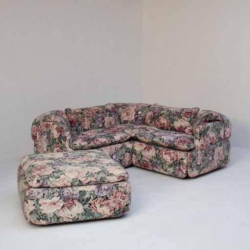 Confidential Sofa by Alberto Rosselli for Saporiti